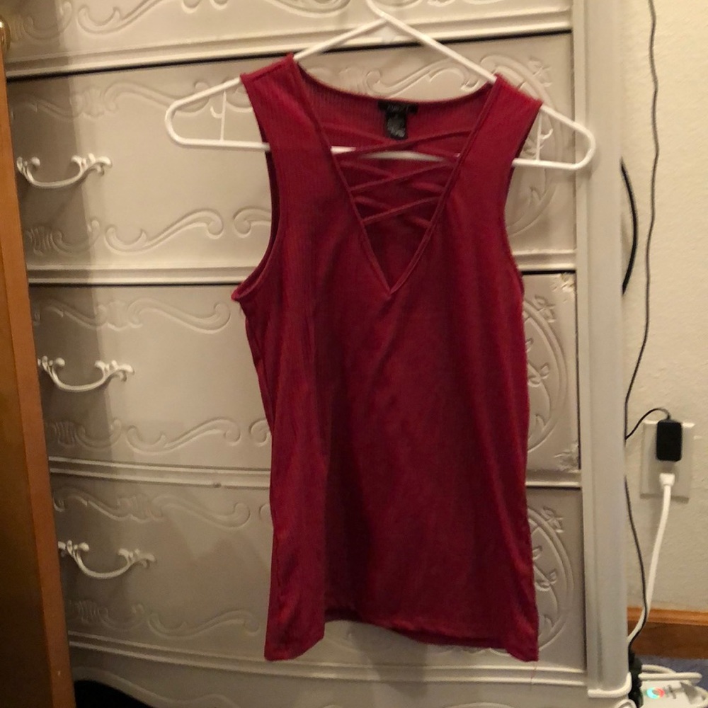 Cut off tank top